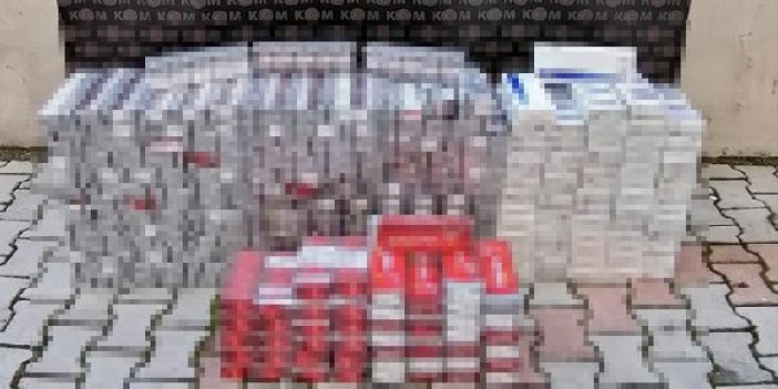 Hatay'da 3 bin 200 paket kaçak sigara ele geçirildi