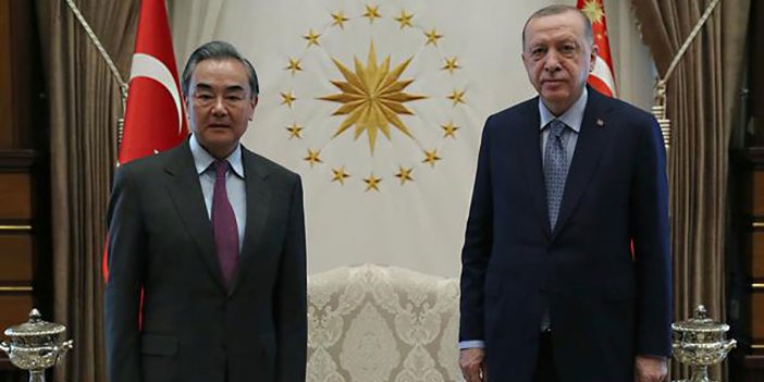 Erdoğan Çin Dışişleri Bakanını kabul etti