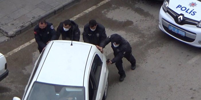 İskenderun'da vatandaşın yardımına polis koştu