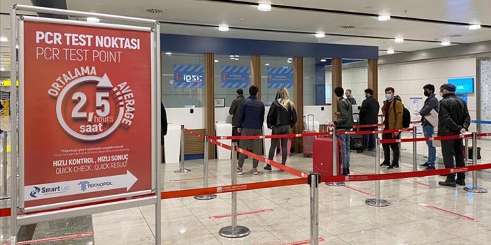 İstanbul havalimanlarında 9 ayda 469 bin 735 yolcuya korona testi yapıldı
