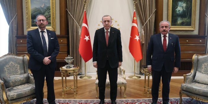 Erdoğan, Avrupa Konseyi Parlamenter Meclisi Başkanı Daems'i kabul etti