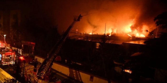 Kahramanmaraş Orduevi'nde korkutan yangın