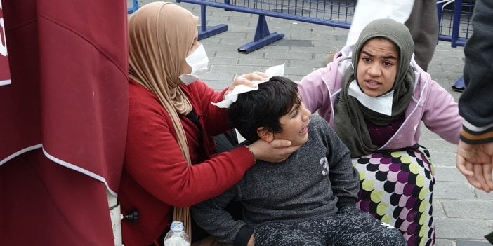 İstiklal Caddesi'nde köpek dehşeti. 8 yaşındaki çocuğu kafasından ısırdı. Durdurun bu vahşeti