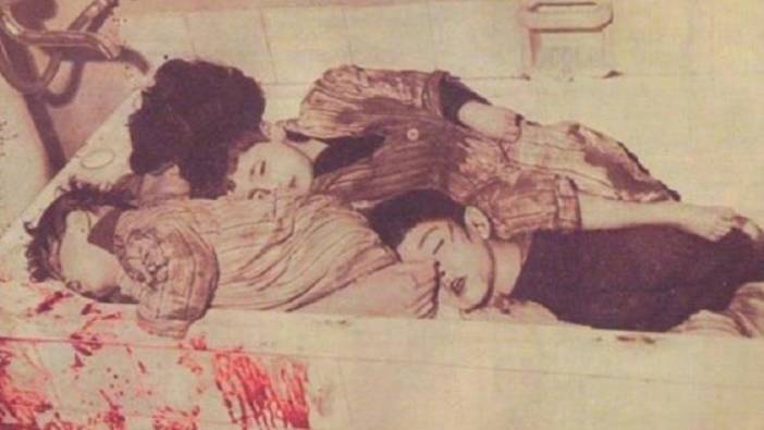 EOKA’cı faşist caniler Türk tabip binbaşının eşi ve üç çocuğunu banyo küvetinde böyle öldürmüştü. Rumlar katillerin kuruluşunu kutladı