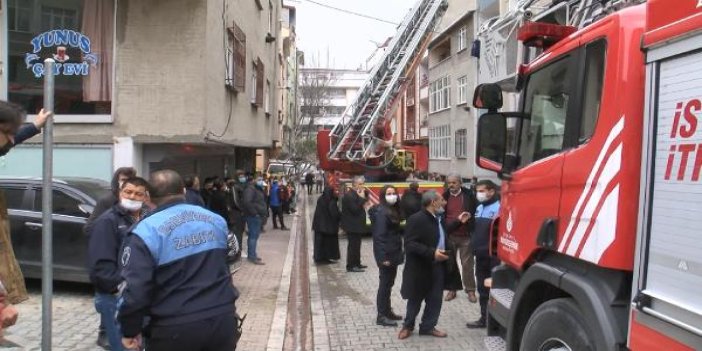 Esenyurt'ta yangın: 7 kişi kurtarıldı