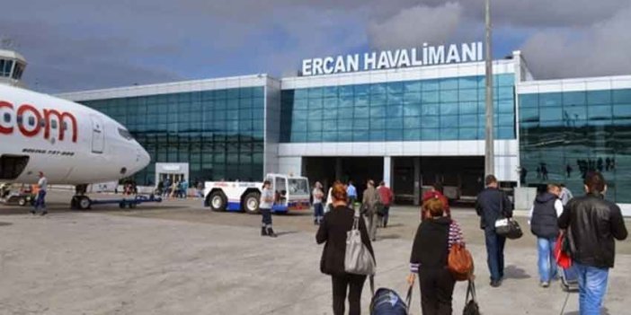 Ercan Havalimanı’nda grev nedeniyle uçuşlar durdu