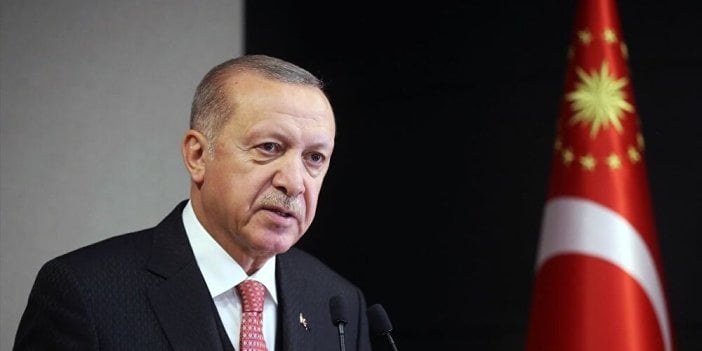 Erdoğan'dan düşen uçakla ilgili ilk mesaj