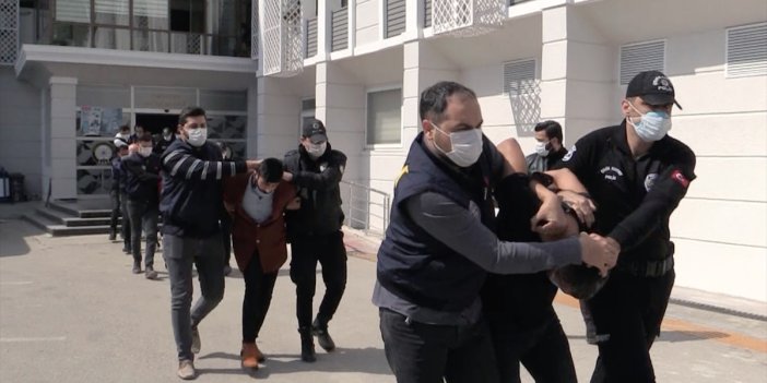 Mersin'de suç örgütü operasyonu: 6 tutuklu