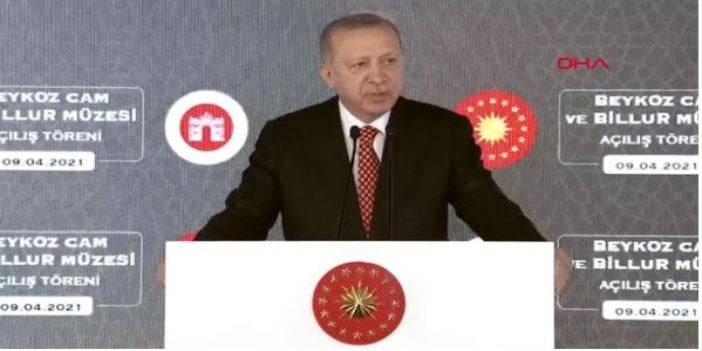 Erdoğan müze açılışında konuştu