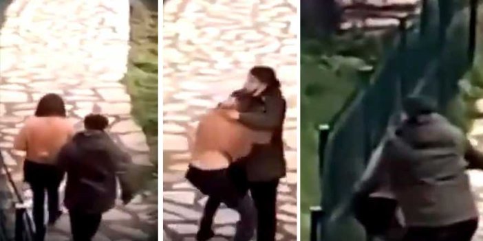 İstanbul'da şoke eden görüntüler. Parkta yürüyen kadın dehşeti yaşadı