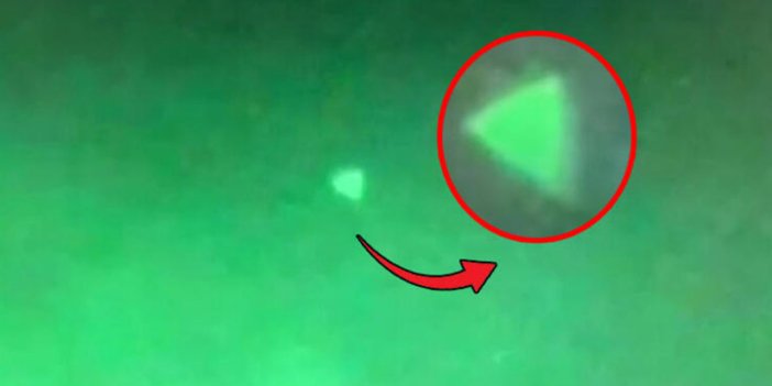 UFO görüntüsü heyecan yarattı. Pentagon personeli çekti