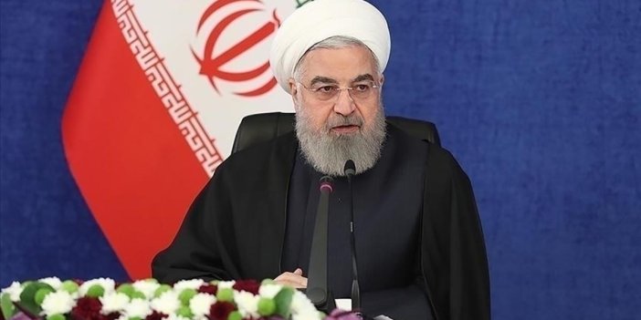 Ruhani: ABD'nin nükleer anlaşmaya dönmesinin tek yolu yaptırımların kalkmasıdır
