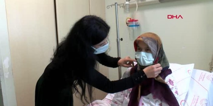 74 yaşındaki kadın 2 yıl sonra kana kana su içti