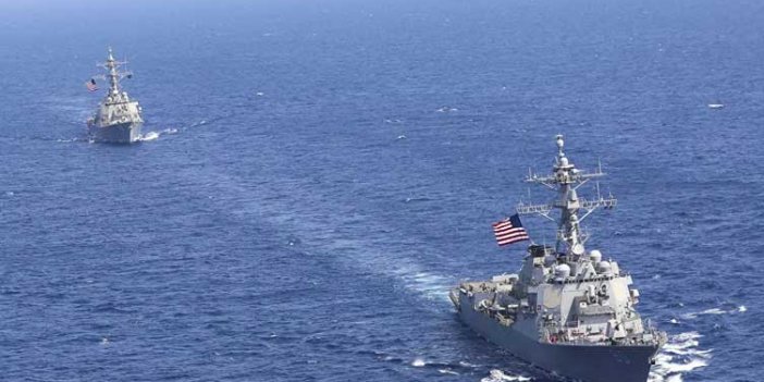 ABD'nin iki gemisi Suda Deniz Üssü'nden ayrıldı