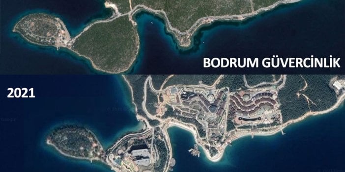 Bodrum’u böyle yiyip bitirdiler. İmara açılmadık yer kalmadı. Boşlukları aralıksız doldurdular