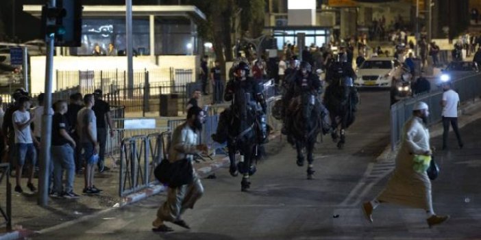 İsrail polisinden Filistinlilere saldırı