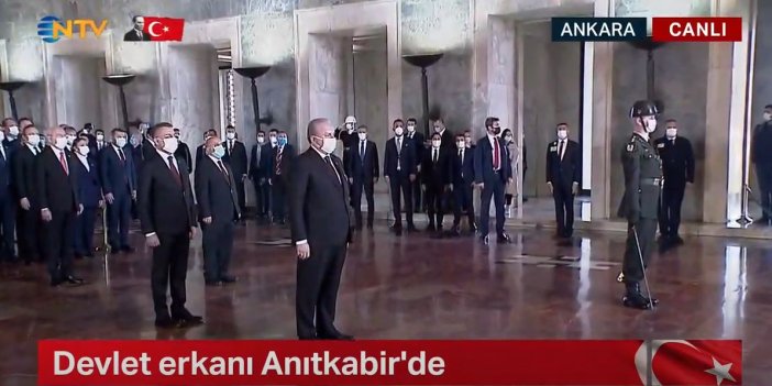 TBMM'nin 101. açılış yıl dönümü. Meclis ve Anıtkabir'de tören