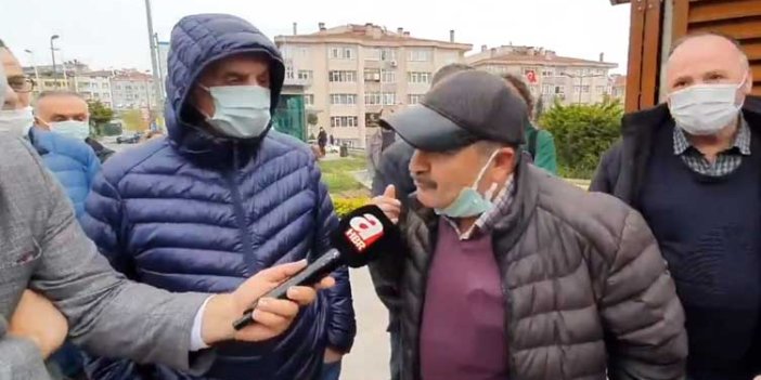 A Haber röportajı yayınlayamadı. Üsküdar'da büfe istemeyen vatandaş aradılar