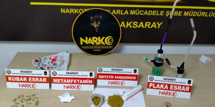 Aksaray'da uyuşturucu satıcılarına operasyon