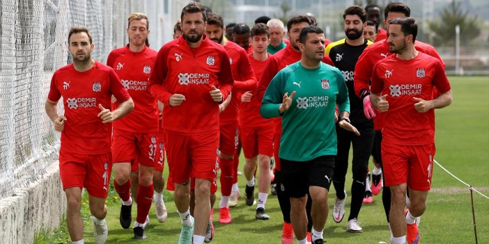 Sivasspor'da Gaziantep maçı hazırlıkları tamam
