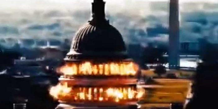 İran'ın propaganda videosunda ABD Kongre Binası hedef alındı