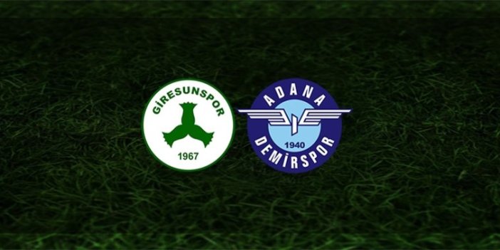 Adana Demirspor ve Giresunspor Süper Lig'de