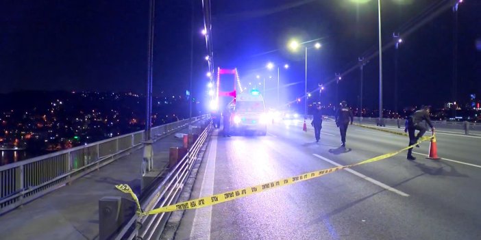 Fatih Sultan Mehmet Köprüsü'nde feci ölüm