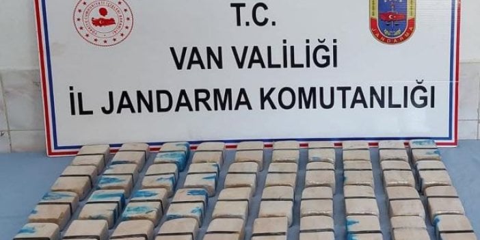 Van'da 21 kilogram eroin ele geçirildi