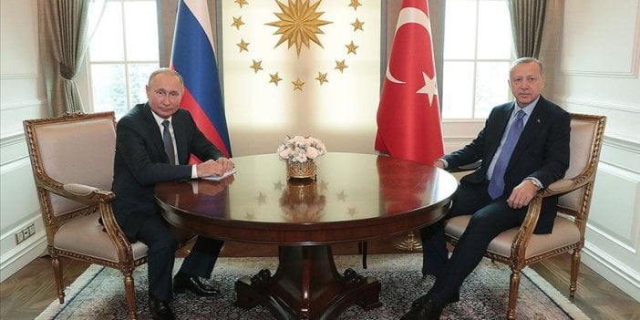 Cumhurbaşkanı Erdoğan, Putin ile görüştü