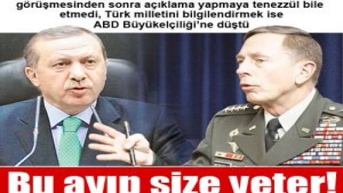 Bu ayıp size yeter! (14 Mart 2012)