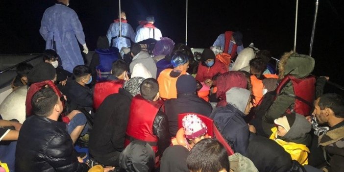 Yunanistan 46 göçmeni ölüme itti, Sahil Güvenlik kurtardı