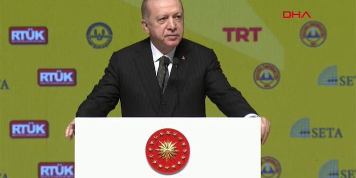 Erdoğan Medya ve İslamafobi Sempozyumu'nda konuştu