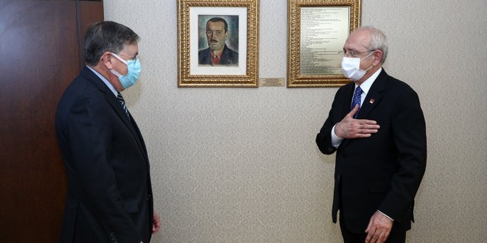 Kılıçdaroğlu ABD Büyükelçisi Satterfield ile görüştü