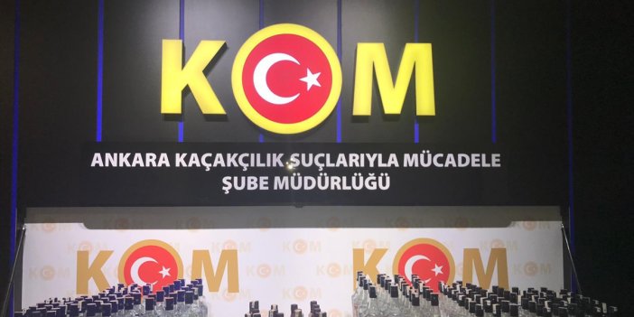 Ankara'da kaçakçılık operasyonu