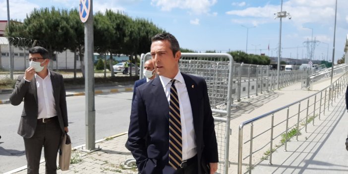 Ali Koç "futbolda şike kumpası" davası için Silivri’ye gitti