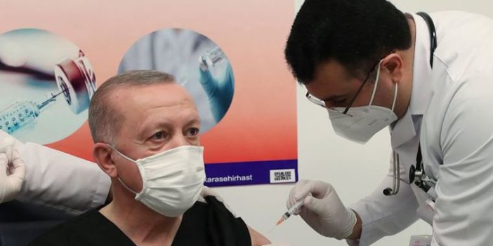 Erdoğan'ın aşı açıklaması dünya gündeminde