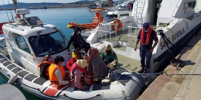 Yunanistan'ın ölüme terk ettiği 17 göçmen kurtarıldı