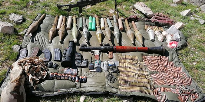 Van'da PKK'ya operasyon; çok sayıda mühimmat ele geçirildi