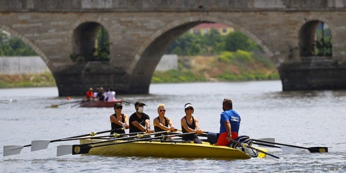 1. Edirne Kürek Festivali başladı