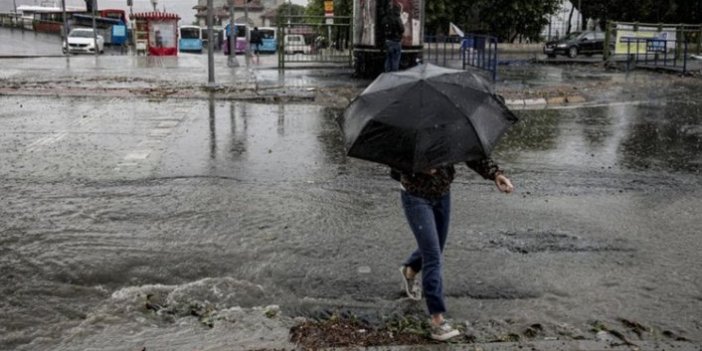 Meteoroloji uyardı. Sağanak geliyor