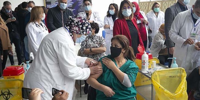 DSÖ, Tunus'a 600 bin doz korona aşısı gönderecek