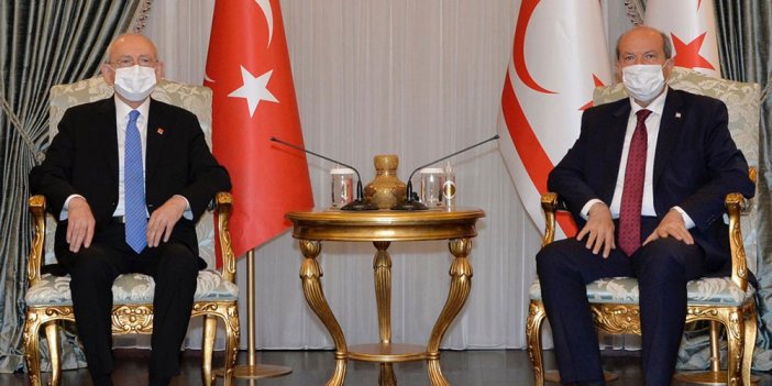 Kılıçdaroğlu KKTC Cumhurbaşkanı Ersin Tatar ile görüştü