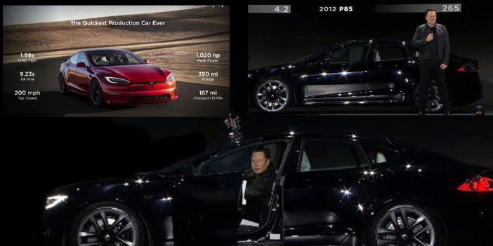 Elon Musk’ın en hızlı elektrikli aracı 2 saniyede 100 km’ye çıkıyor