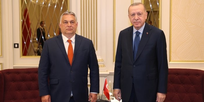 Erdoğan, Macaristan Başbakanı Orban ile görüştü