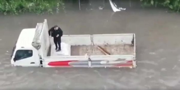 Başkentte şiddetli yağış su baskınlarına neden oldu