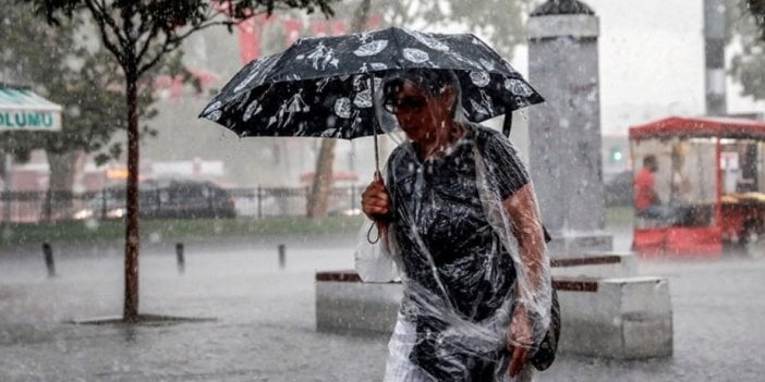 İstanbul'da yağmur başladı