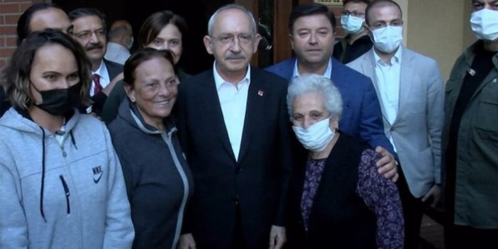 Kılıçdaroğlu'ndan Hasan Saltık'ın ailesine taziye ziyareti