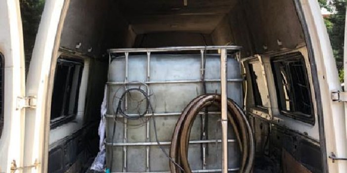 Denizli'de 2 bin litre kaçak akaryakıt ele geçirildi