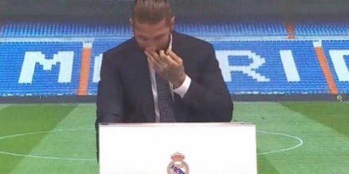 Sergio Ramos gözyaşları içinde Real Madrid'den ayrıldı