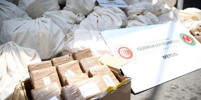 Mersin Limanı’nda 150 kilogram kokain ele geçirildi